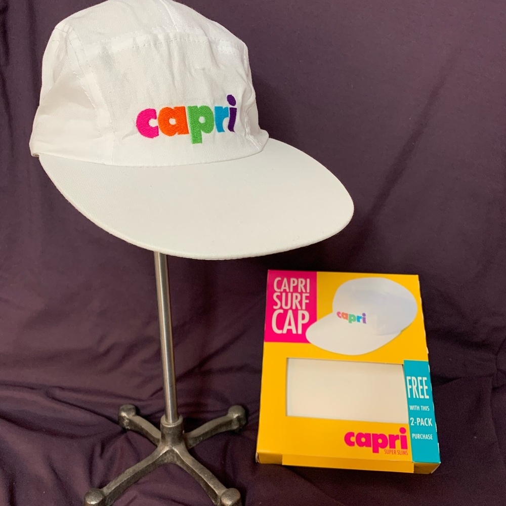 vintage 1992 capri cap promotional NIB adjustable back toggle
